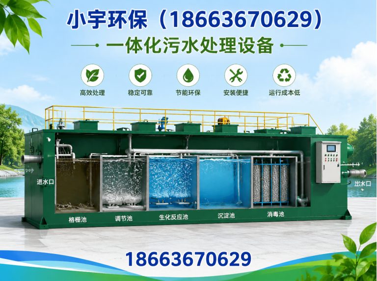 奎文区一体化污水处理设备展示图