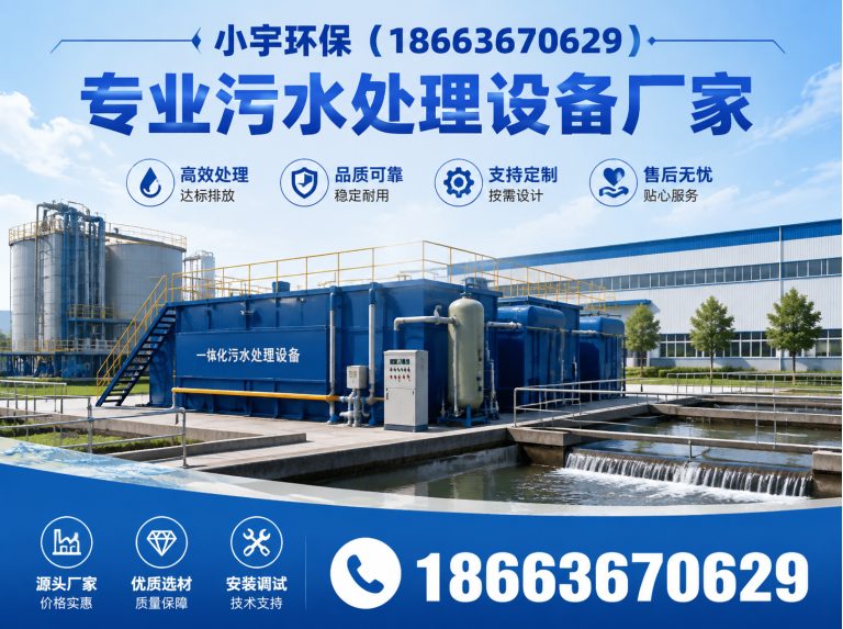 奎文区污水处理设备厂家展示图